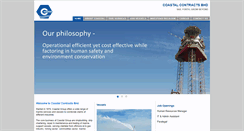 Desktop Screenshot of coastalcontracts.com